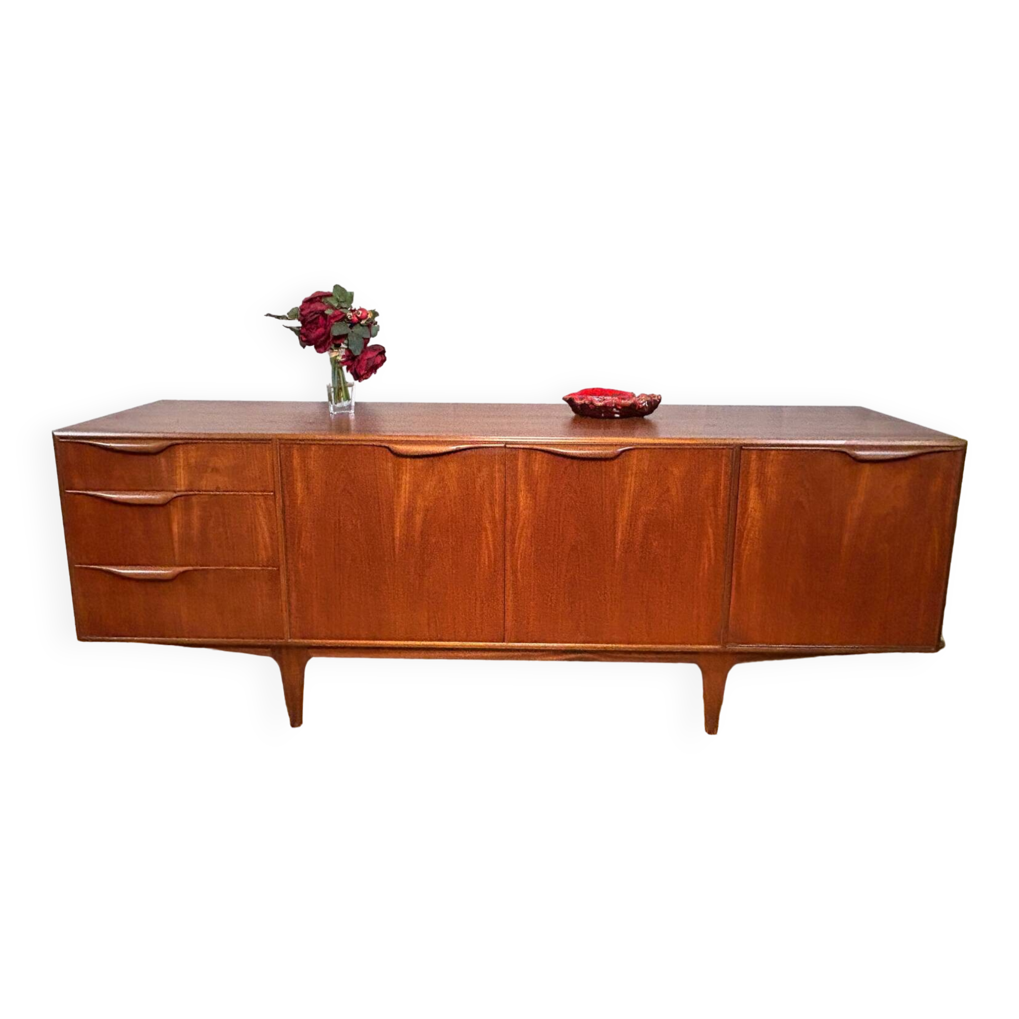 Mid century retro vintage teak McIntosh sideboard 1960 Dunvegan