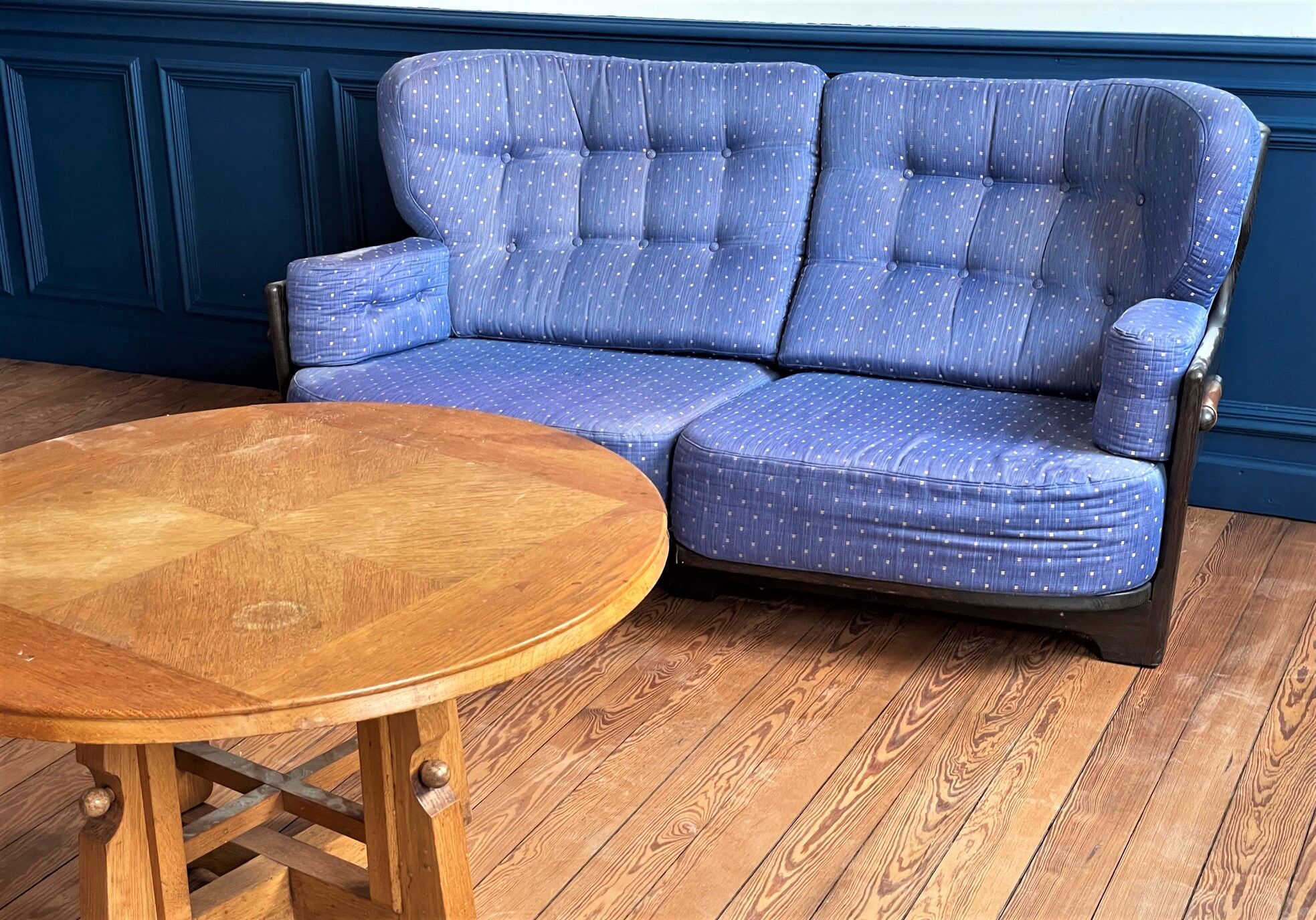 Sofa "Denis" by Guillerme and Chambron for "Your House" circa 1960