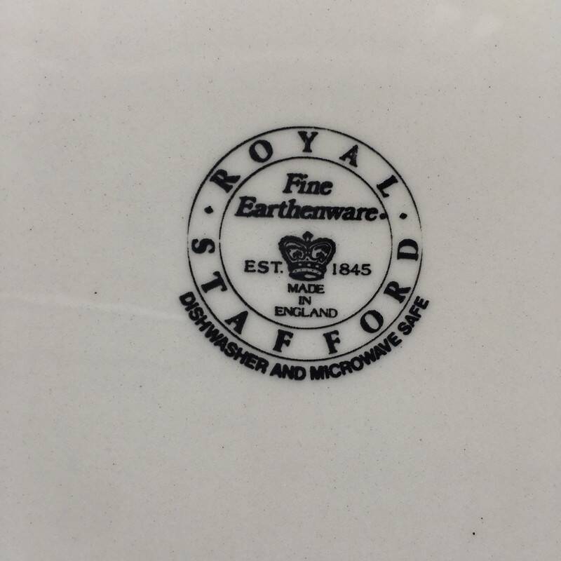 Royal Stafford Dessert Plate / Asiatic Pheasant Salad