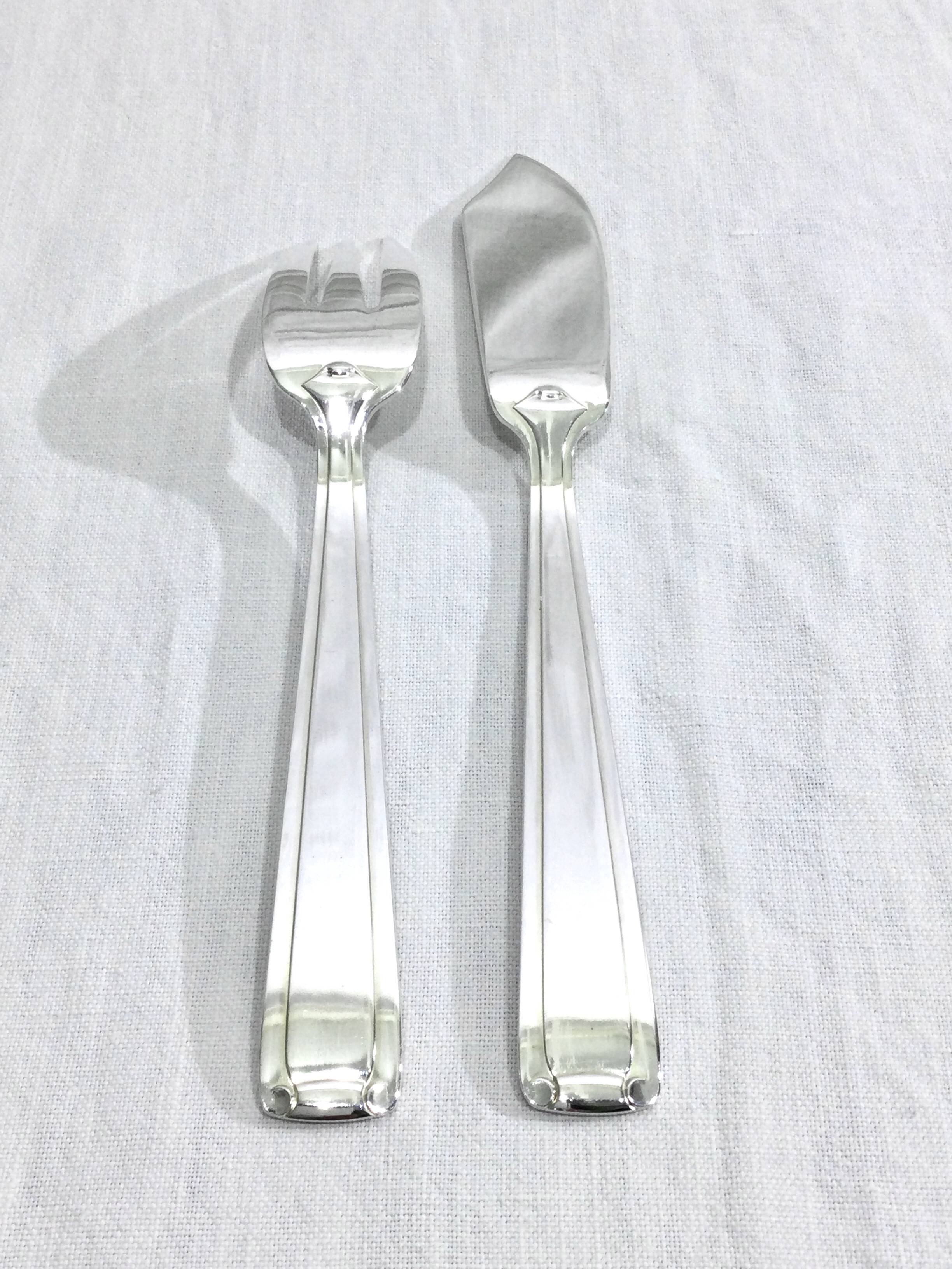 Saint Médard - 12 Fish Cutlery