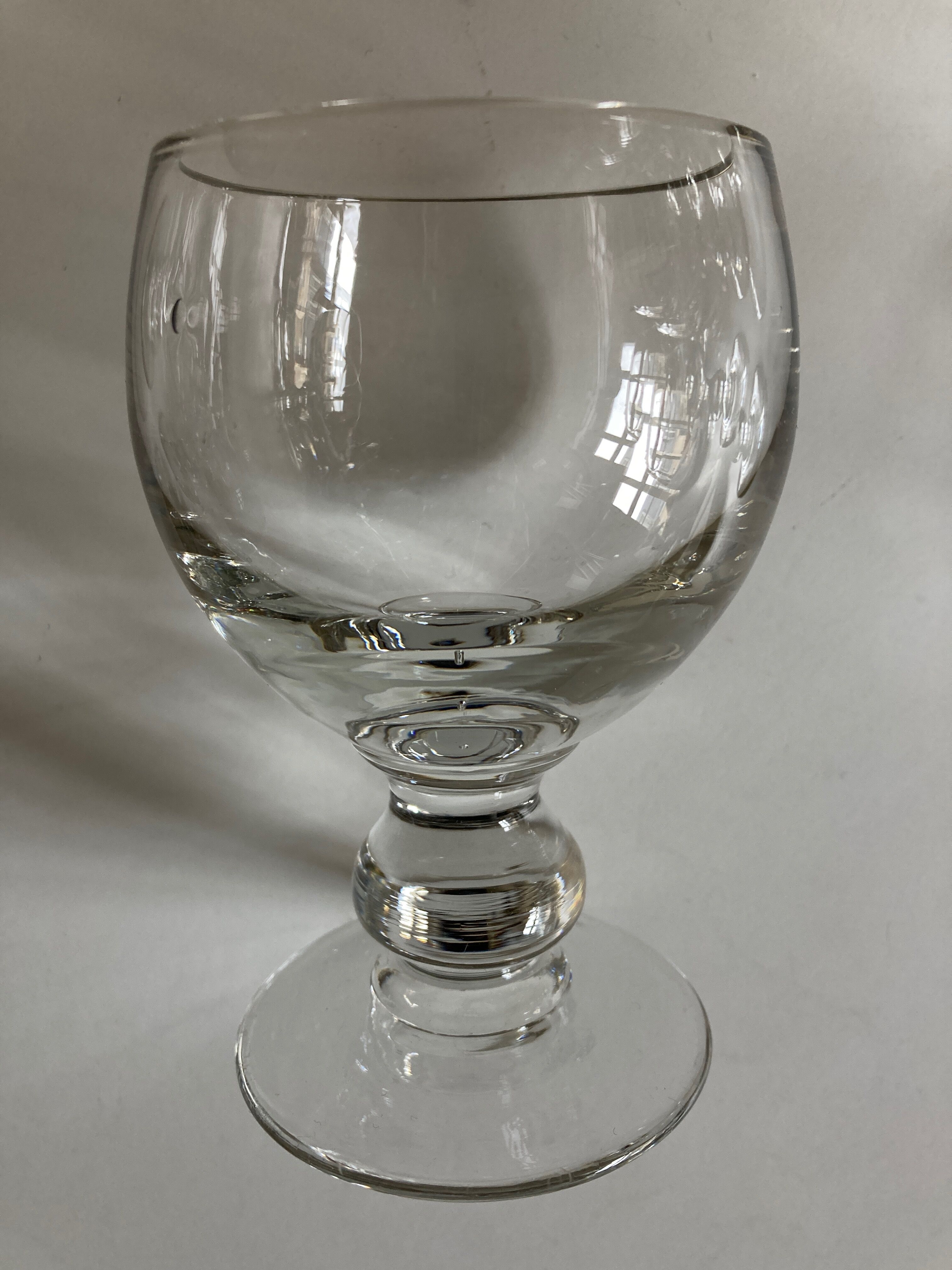 Set of 8 glasses balloon 19th