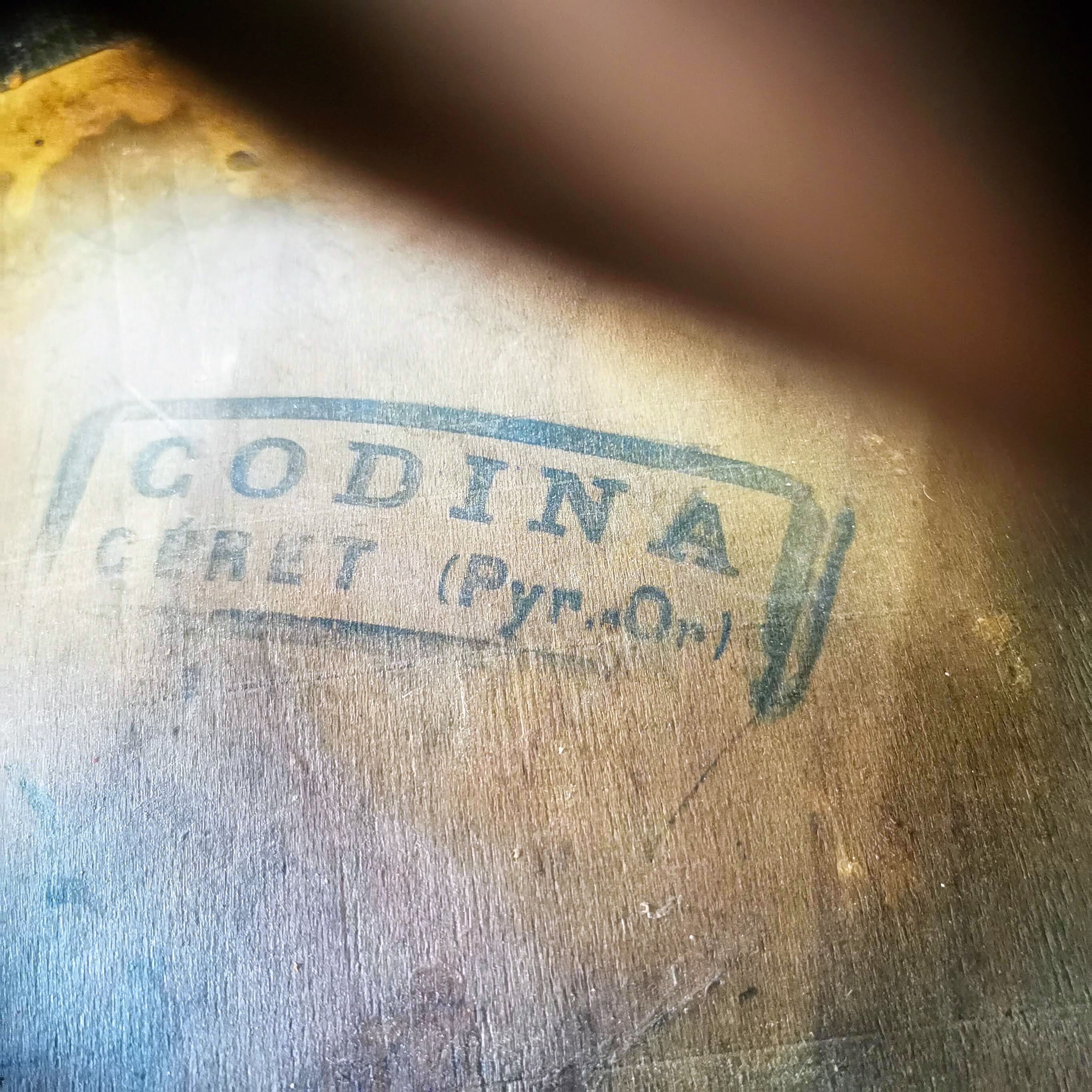 Codina curved wooden high chair