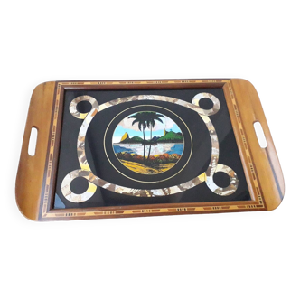 Brazil wooden tray