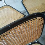 Set of 4 vintage Cesca B32 Marcel Breuer chairs