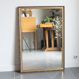 Mirror beveled gold 93x64 cm