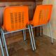 Plastic chairs
