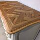 Vintage walnut commode refurbished