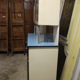 Vintage blue formica buffet
