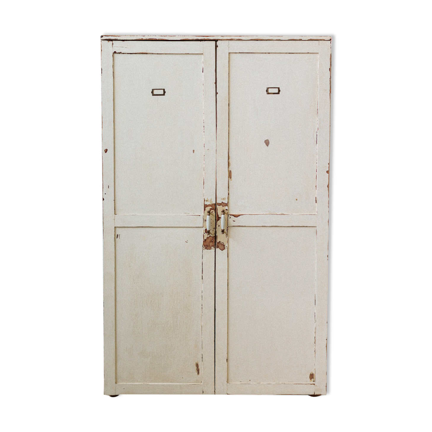 Large white furniture lacquered "buttercup"
