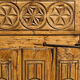 Ancient pine gate, regional folk art, 19th century