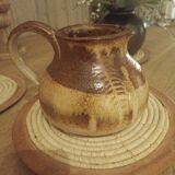 Stoneware pitcher