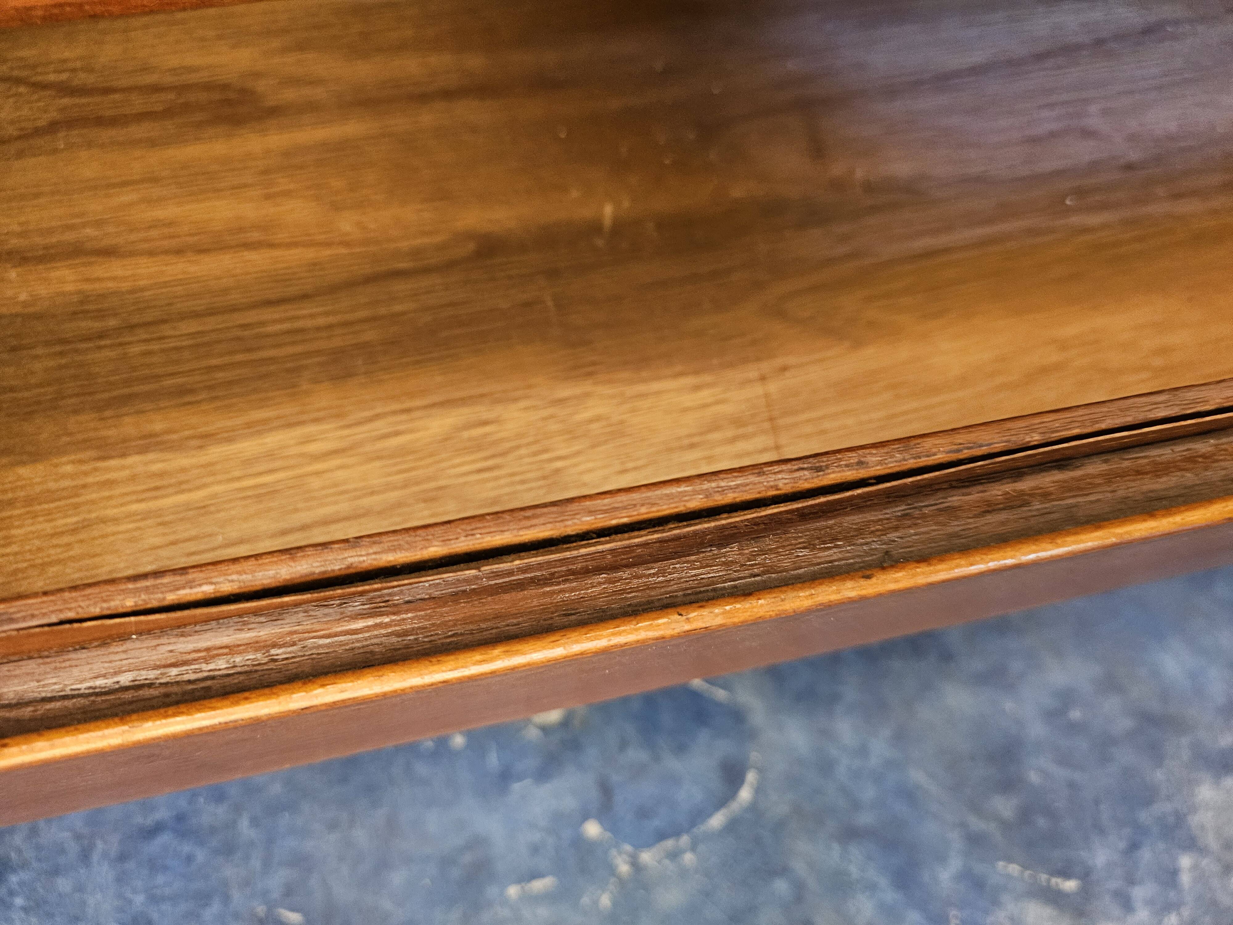 Wall unit wall cabinet teak vintage Dutch Design