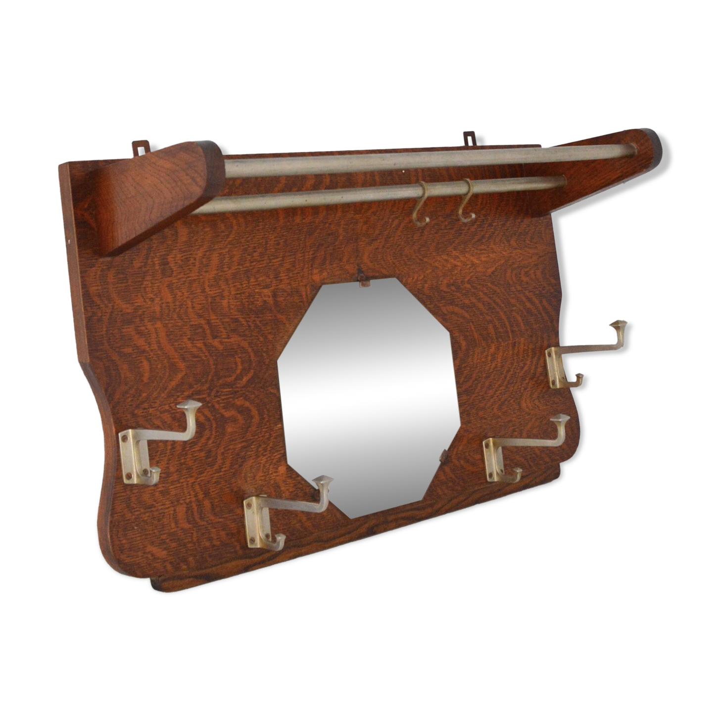 Coat rack / Hat rack 1930s vintage bistro