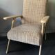 Vintage armchair feet raw compass