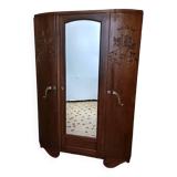 Antique Art Deco Wardrobe