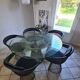 Warren Platner table with its 5 chairs.