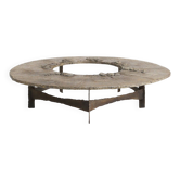 Table basse signée Pia Manu, Belgique, années 1960