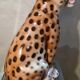 Ceramic leopard 70s