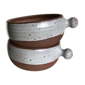Sandstone Cups, Jeanne & Nicolas Pierlot 1960