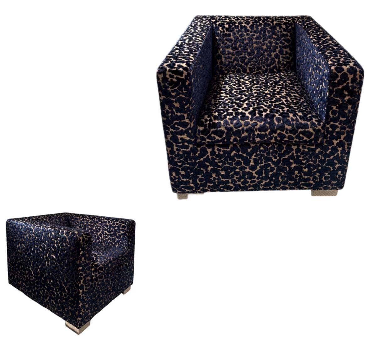 Paire de fauteuils Rodolfo Dordoni, ed. Minotti