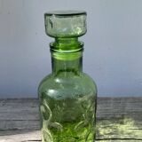 Green glass bottle 1970
