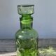 Green glass bottle 1970