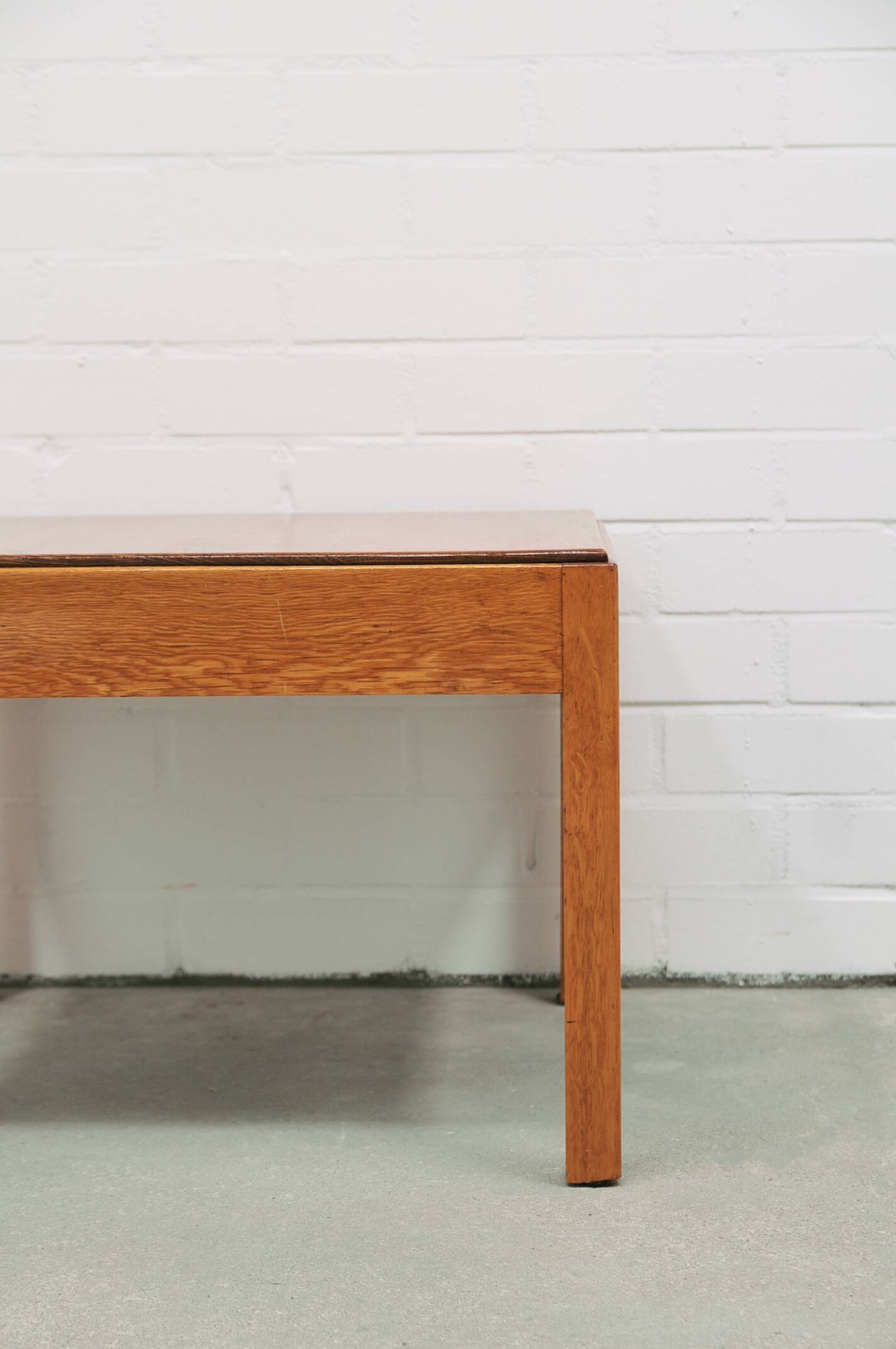 vintage square 60's coffee table