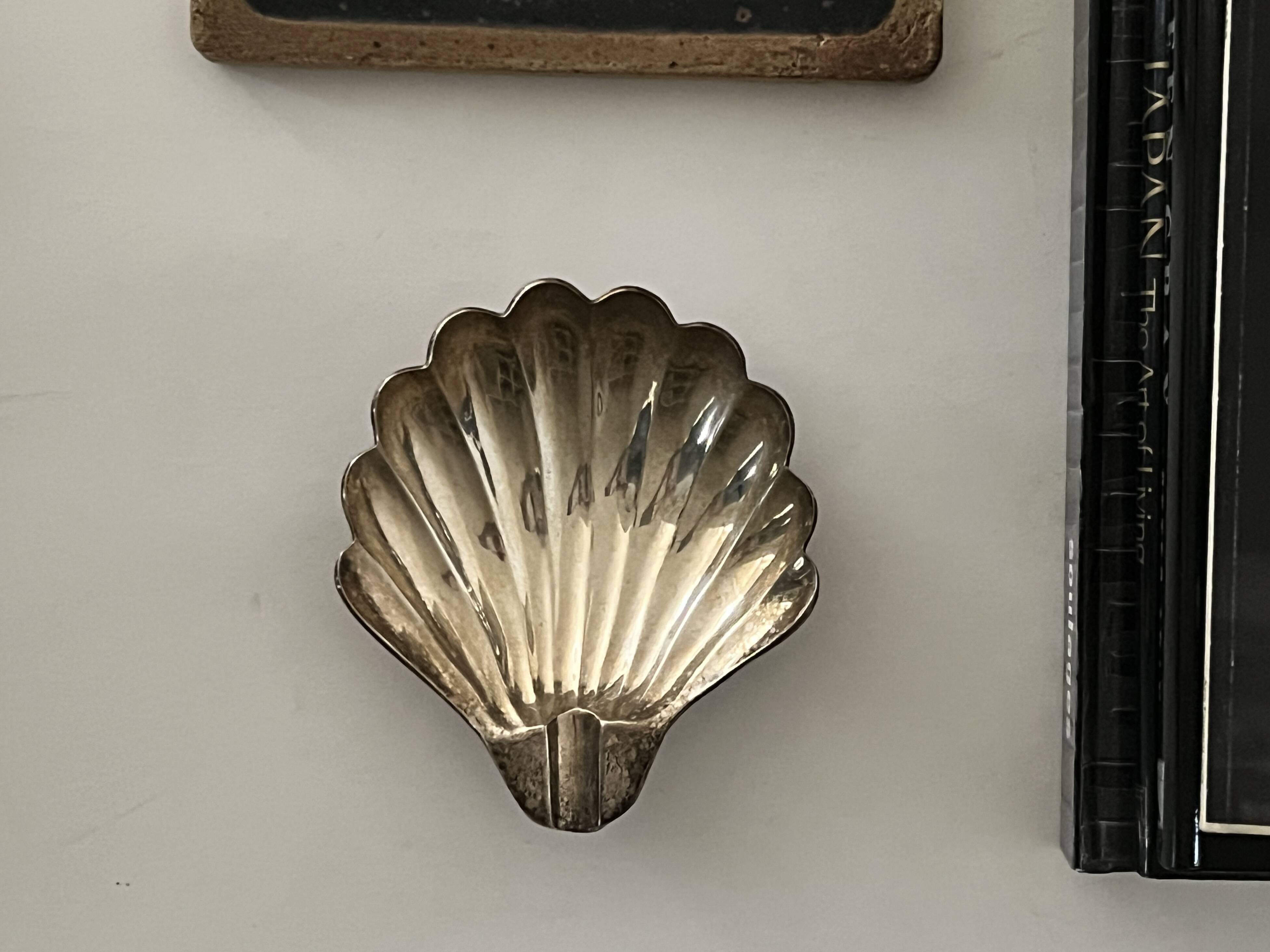 Brass pocket emptier / ashtray, France 1940