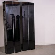 Set of Olinto book cases designed by Kazuhide Takahama for B&B Italia circa 1980