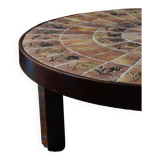 Vallauris coffee table in roger capron style
