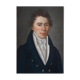 Portrait print man in pastel 1818 - 18 x 24 cm