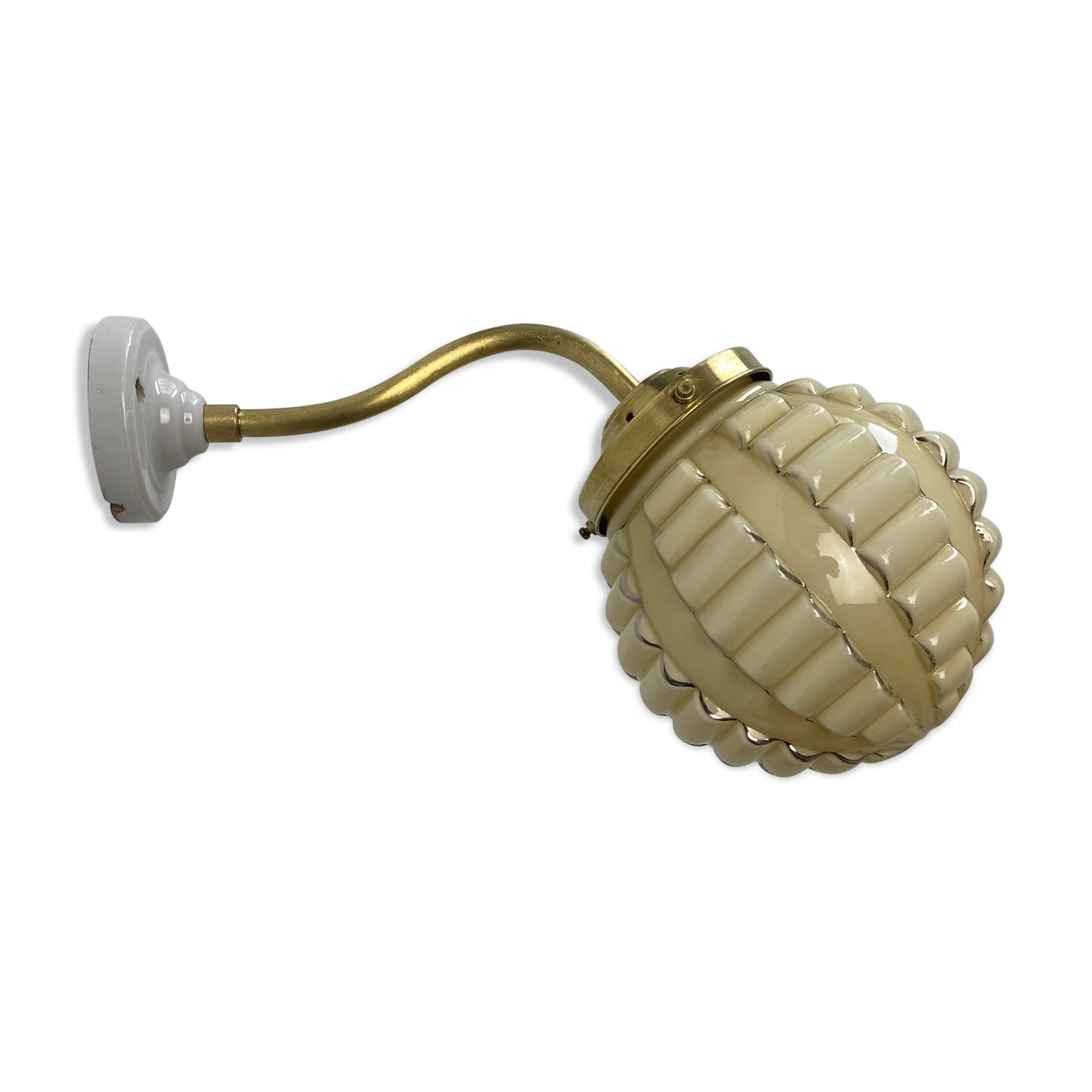 Old art-deco wall lamp