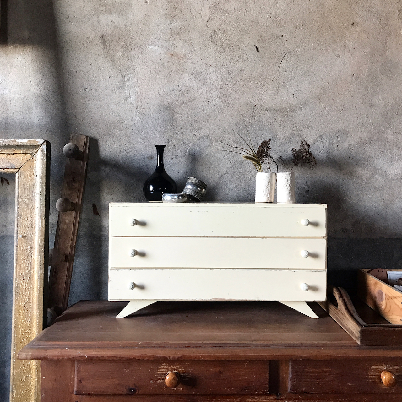Miniature chest of drawers