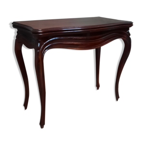 table à jeu en palissandre dix-neuvieme siècle