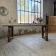 Table de ferme travail pin 1950 220cm