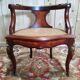 Louis XV style caned office chair - Transition