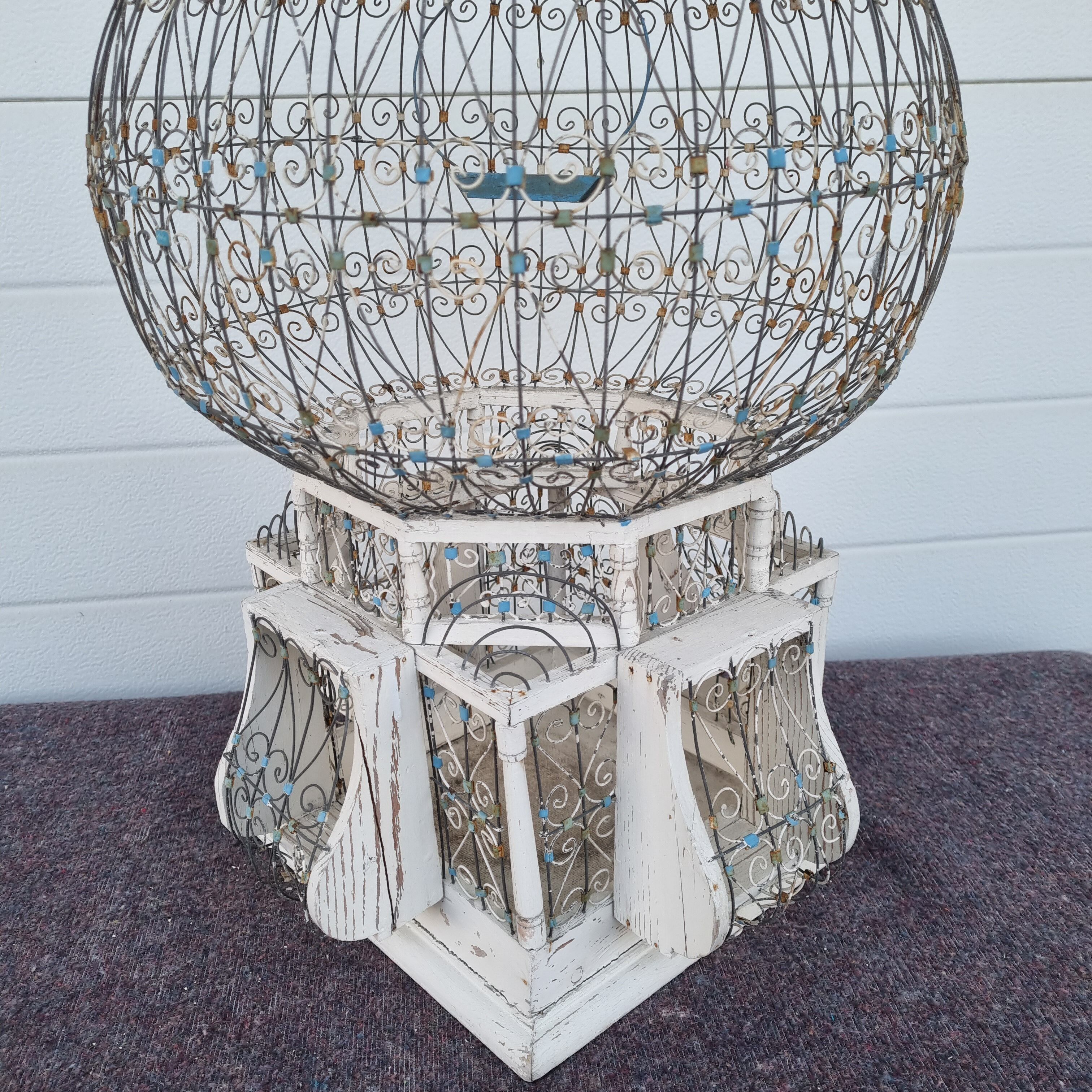 60s bird cage