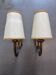 Pair of vintage wall lights from the 1950s.