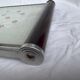 Small Art Deco tray in etched glass and chrome-plated metal – 1930s/40s