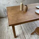Oak farmhouse table