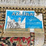 Beige mechanical carpet 80s