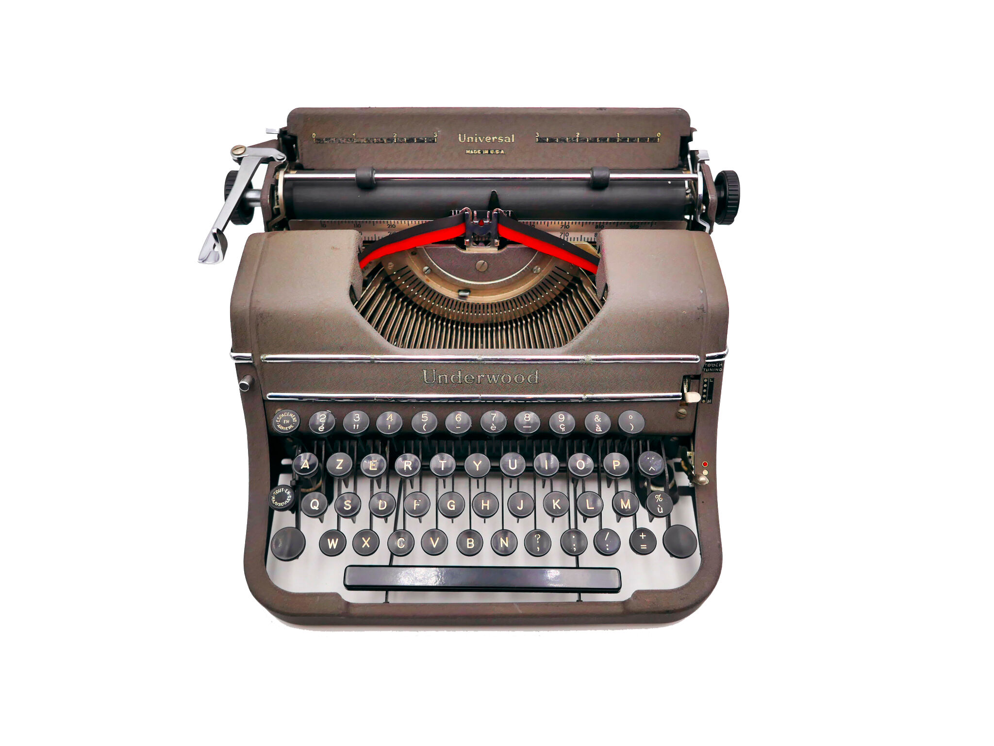Underwood universal typewriter revised ribbon new black 1949