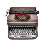 Underwood universal typewriter revised ribbon new black 1949