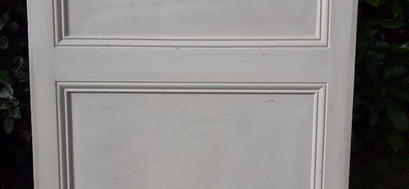 Communication door 1 translucent glass H233.5xL84.5cm old 20th century