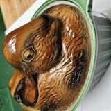 Ceramic hare or rabbit terrine,