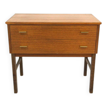 Scandinavian teak chest of drawers, Sweden, 1960