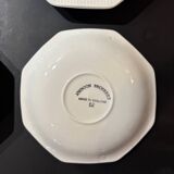 4 johnson brothers coffee cups and 4 saucers