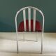 Set of six Mallet Stevens type chairs. 1970s