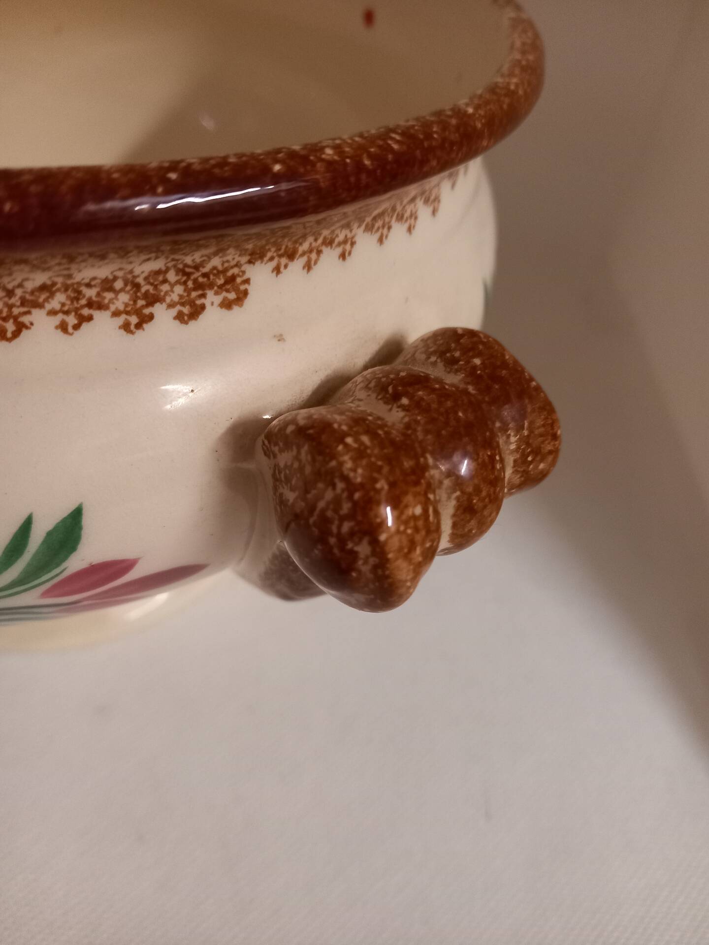 Vintage Breton vegetable dish