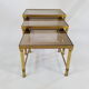 Brass pull-out tables